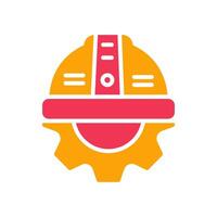 Workplace Safety Icon Design vector