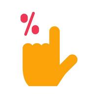 Click Through Rate Icon Design vector