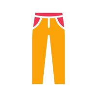 Pants Icon Design vector