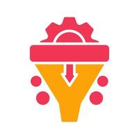 Conversion Rate Icon Design vector