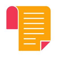 Document Icon Design vector