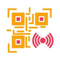 37 - QR Code Wi-Fi.eps vector