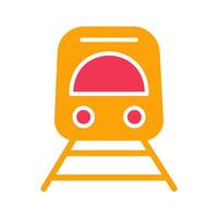 Light Rail Icon Design vector