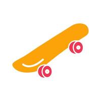 Skateboard Icon Design vector
