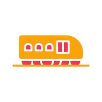 Monorail Icon Design vector