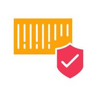 Barcode Access Icon Design vector