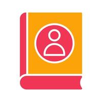 Employee Handbook Icon Design vector