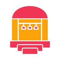 Party Venue Icon Design vector