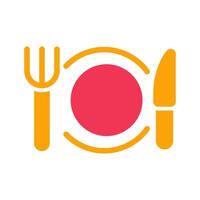Special Meal Icon Design vector