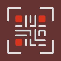 QR Code Generator Icon Design vector