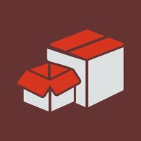 Box Icon Design vector
