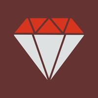 Diamond Icon Design vector