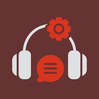 Technical Support Icon Design vector