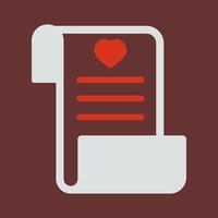 Wishlist Icon Design vector