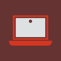 Laptop Icon Design vector