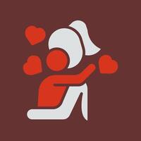 Hug Icon Design vector