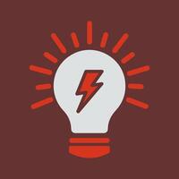 Creative Idea Icon Design vector