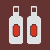Wine Pairing Icon Design vector