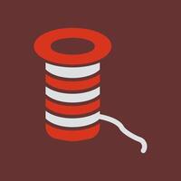 Thread Icon Design vector