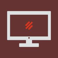 Monitor Icon Design vector