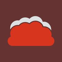 Cloud Icon Design vector