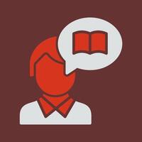 Storytelling Icon Design vector