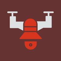 Drone Photography Icon Design vector