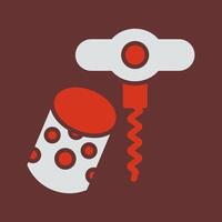 Wine Cork Icon Design vector