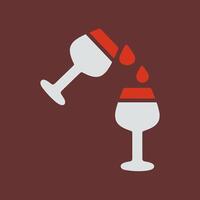 Wine Sip Icon Design vector