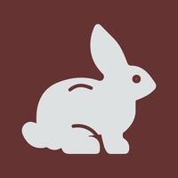 Rabbit Icon Design vector