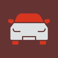 Oncoming Car Icon Design vector