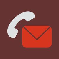 Support Email Icon Design vector