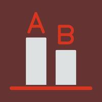 AB Testing Icon Design vector