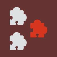 Puzzle Icon Design vector