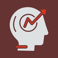 Marketing Strategy Icon Design vector