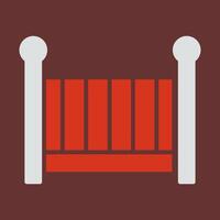 Nursery Cots Icon Design vector
