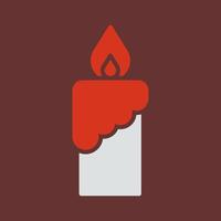 Candles Icon Design vector