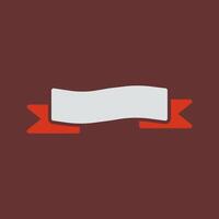 Ribbon Icon Design vector