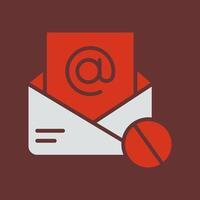 Junk Mail Icon Design vector