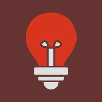 Light Bulb Icon Design vector