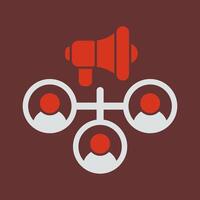 Affiliate Marketing Icon Design vector