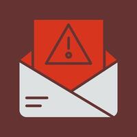Spam Filter Icon Design vector