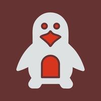 Penguin Icon Design vector