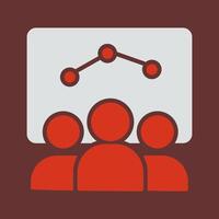 Training Program Icon Design vector