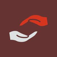 Supportive Hand Icon Design vector