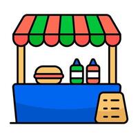 Perfect design icon of food shop vector