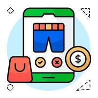 Perfect design icon of choose order vector