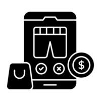 Perfect design icon of choose order vector