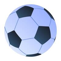 Modern design icon of football vector