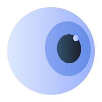 A creative design icon of eye vector
